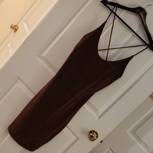 Sparkly Spaghetti Strap Dress